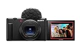 Sony ZV-1II Vlog-Kamera | Digitalkamera (Weitwinkel-Zoomobjektiv, verstellbares Display für...