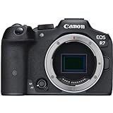Canon EOS R7 Kamera spiegellose Camera (DSLR Upgrade, Hybridkamera, 4K/30p Videoaufnahmen, bis zu 15...