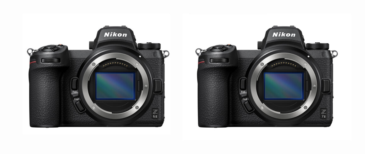 Frontansicht Nikon Z6 II und Z7 II