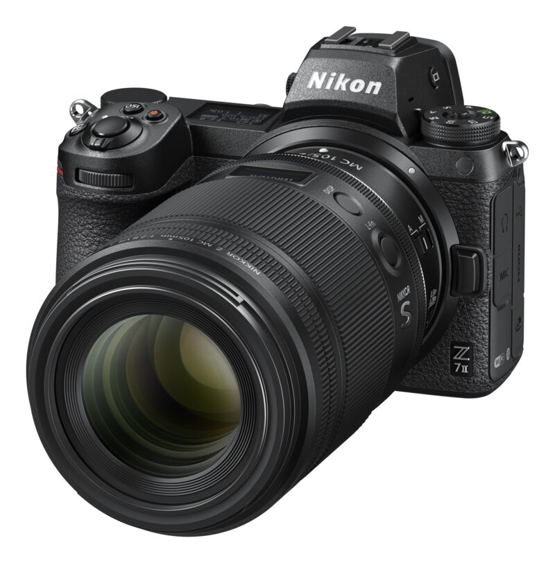 Das Nikkor Z MC 105mm f/2.8 VR S an der Nikon Z7 II
