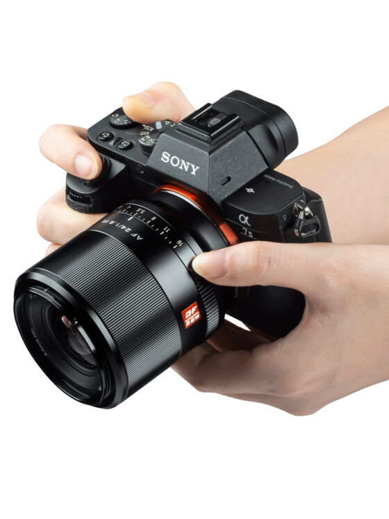 Viltrox AF 24mm f/1.8 FE an der Sony Alpha 7 II