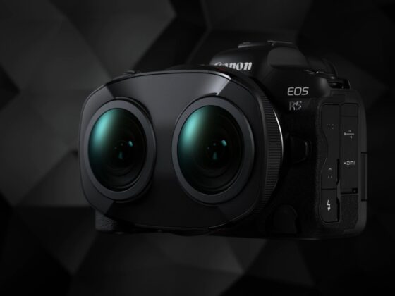 Das Canon RF 5,2mm f/2.8 L Dual Fisheye an einer Canon EOS R5