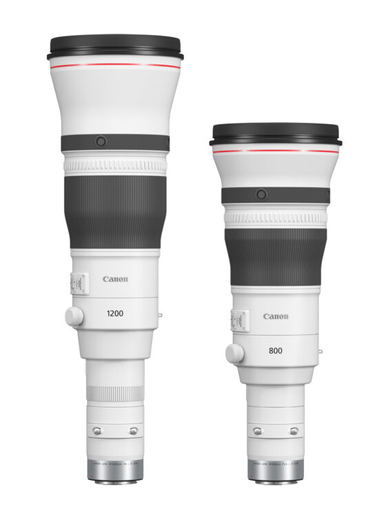 Das neue Canon RF 1200mm f/8 L IS USM und 800mm f/5.6 L IS USM