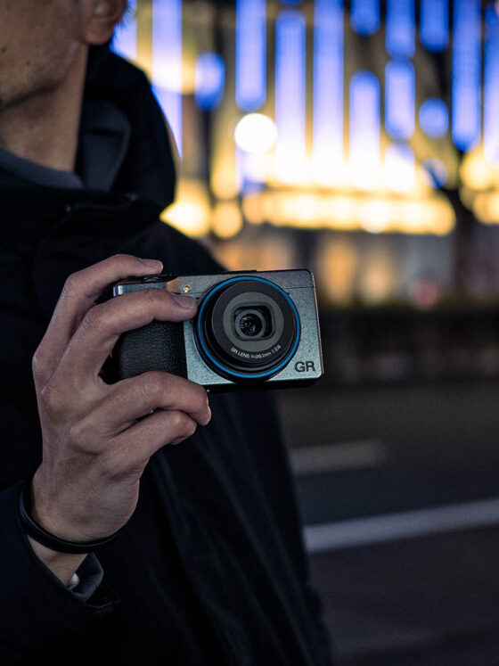 Die Ricoh GR IIIx "Urban Edition" im nächtlichen Einsatz