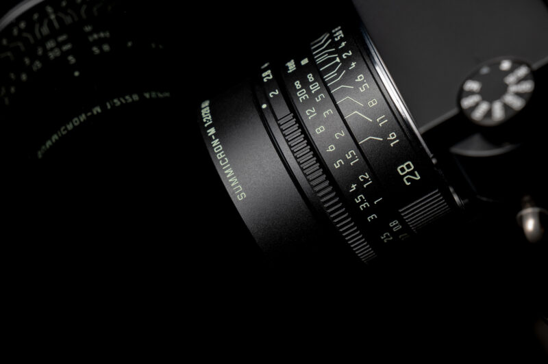Das Leica Summicron M 28mm f/2 Asph. in mattschwarzer Lackierung