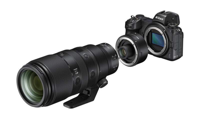 Das Nikkor Z 100-400mm f/4.5-5.6 VR S ist mit Tele-Konvertern kompatibel