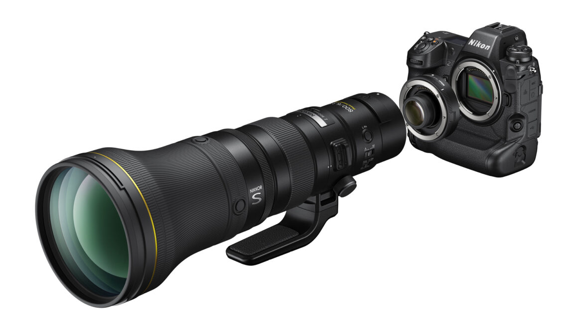 Das Nikkor Z 800mm f/6.3 VR S ist mit Nikons Tele-Konvertern (1.4x und 2x) kompatibel © Nikon