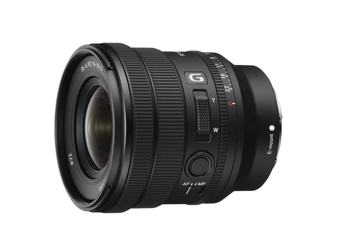 Das Sony FE PZ 16-35mm f/4 G verfügt über eine Vielzahl an Bedienelementen für professionelle Videodrehs