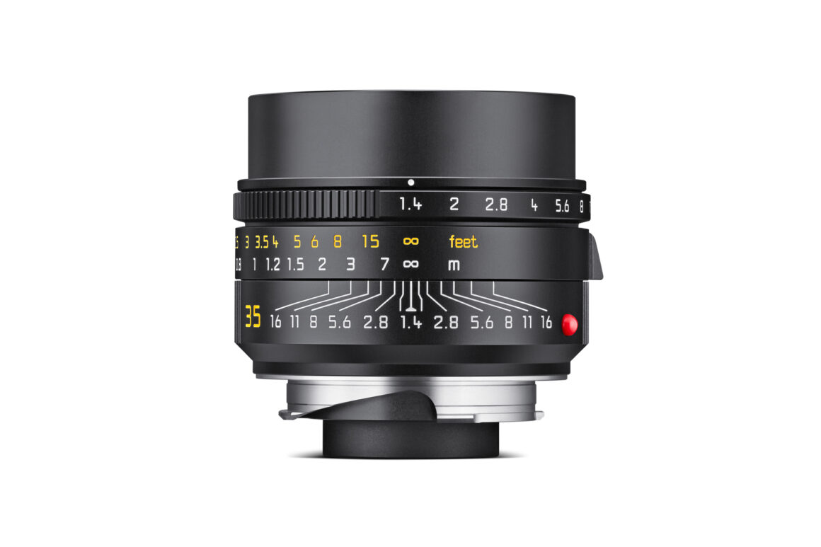 Seitenansicht des Leica Summilux M 35mm f/1.4 ASPH.