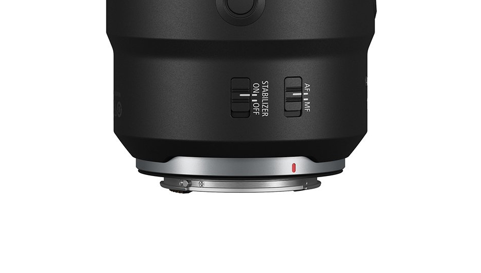 Auch Schalter für AF/MF und Bildstabilisator sind am Canon RF 135mm f/1.8 L IS USM vorhanden © Canon