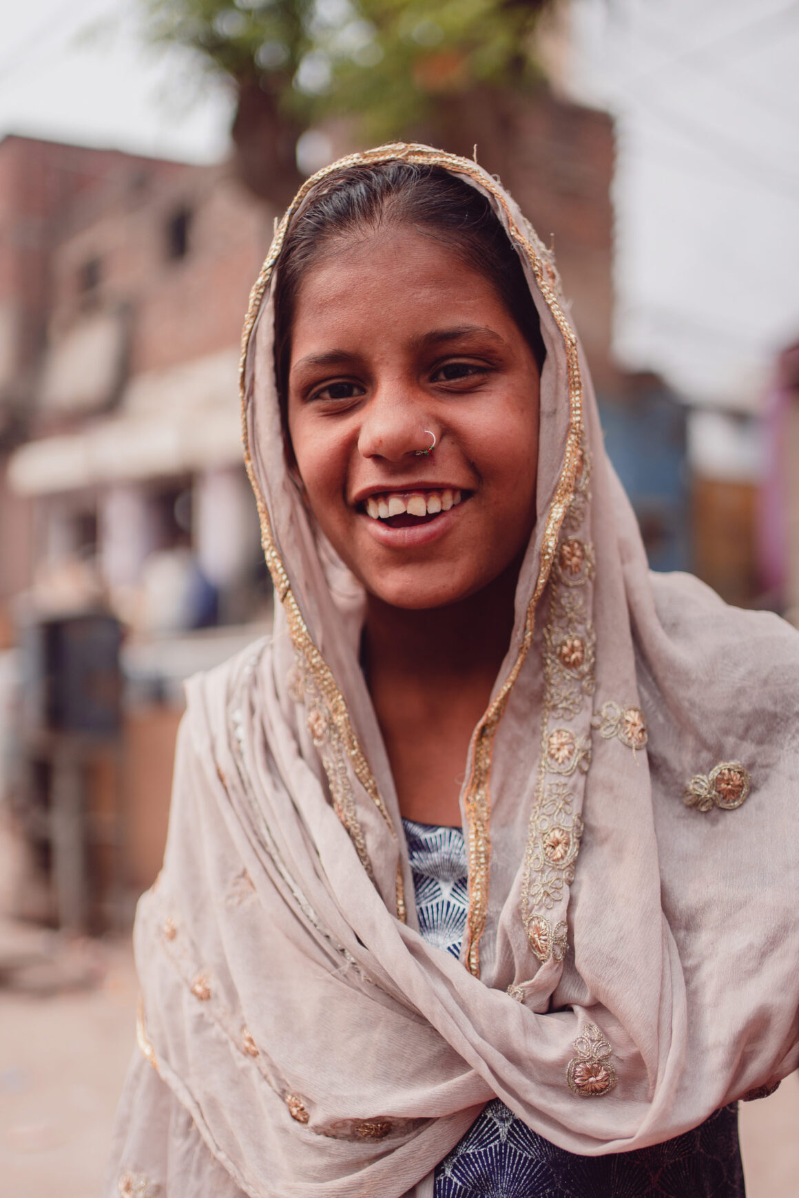 Indisches Mädchen: Ein Portrait