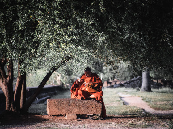Mönch in Siem Reap